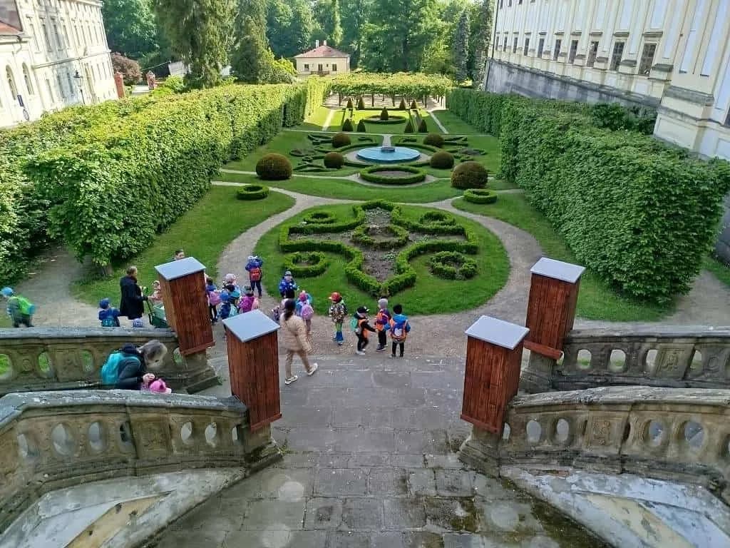 Fotografie z článku: Výlet Koťat do Kroměříže