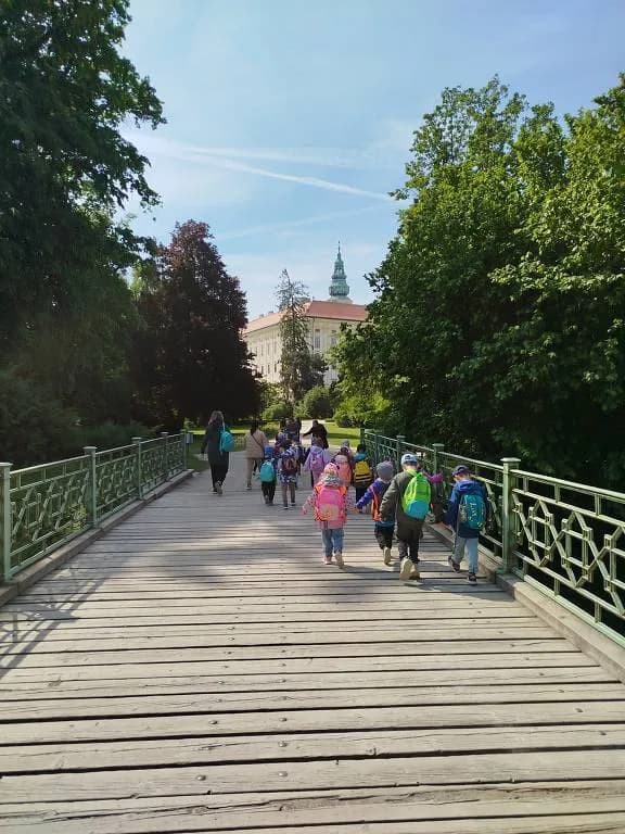Fotografie z článku: Výlet Koťat do Kroměříže