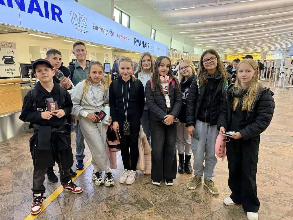 Fotografie z článku: Jak "Sport spojil" naše žáky s těmi finskými