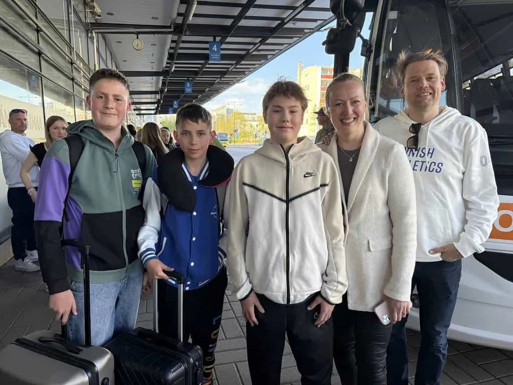 Fotografie z článku: Jak "Sport spojil" naše žáky s těmi finskými