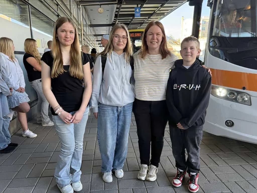 Fotografie z článku: Jak "Sport spojil" naše žáky s těmi finskými