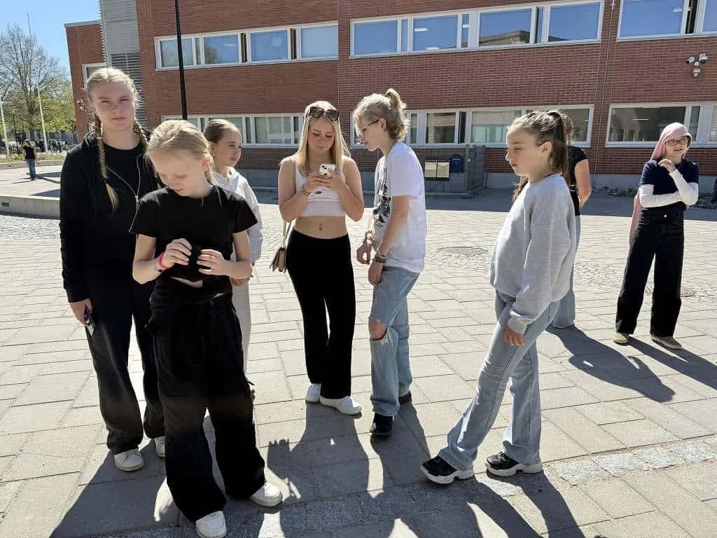 Fotografie z článku: Jak "Sport spojil" naše žáky s těmi finskými