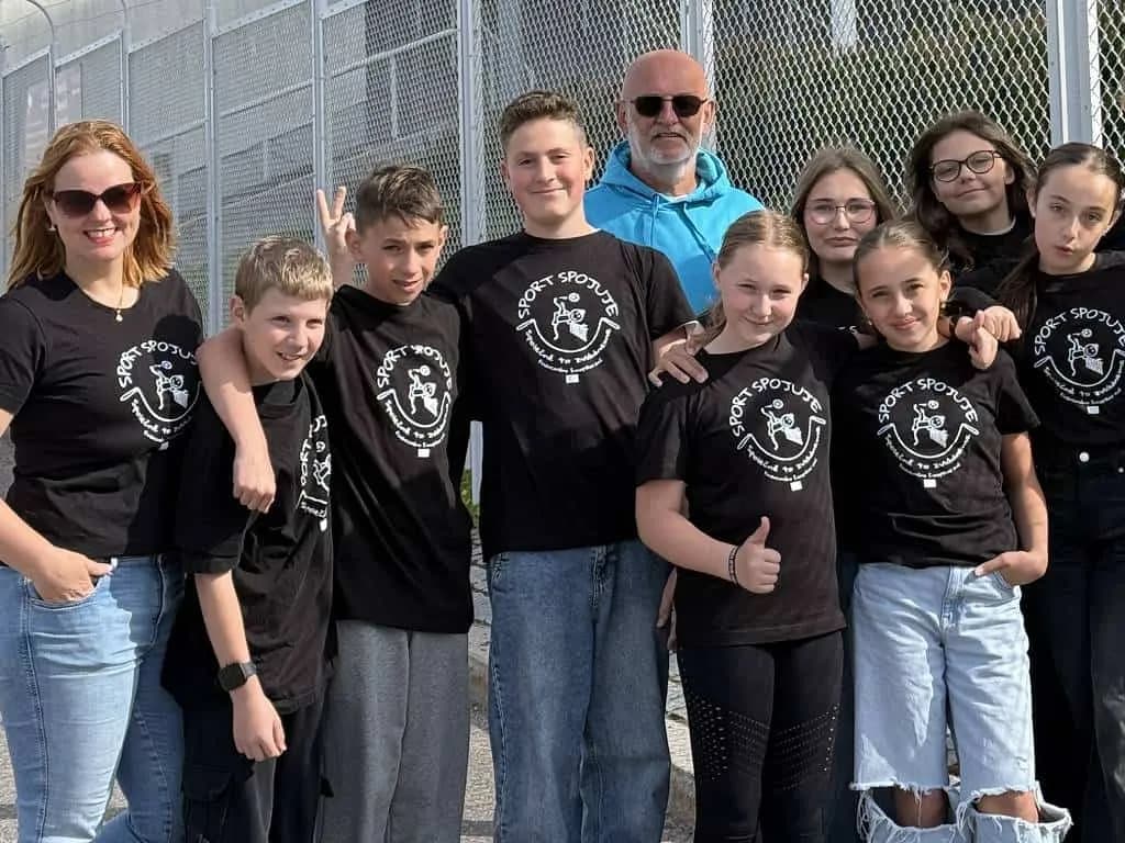 Fotografie z článku: Jak "Sport spojil" naše žáky s těmi finskými