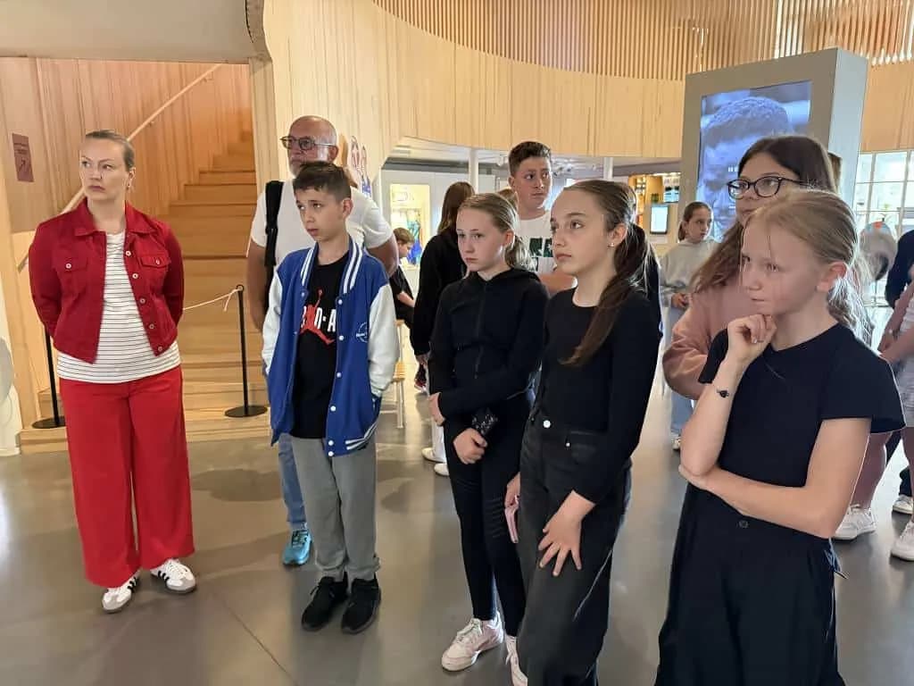 Fotografie z článku: Jak "Sport spojil" naše žáky s těmi finskými