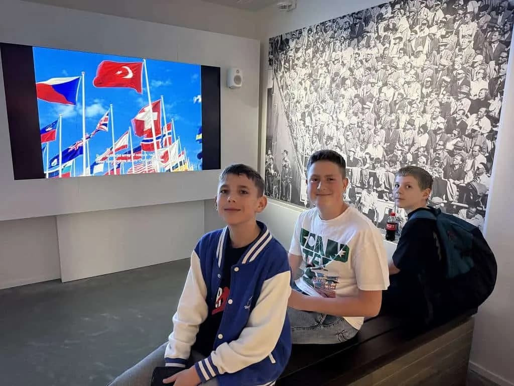 Fotografie z článku: Jak "Sport spojil" naše žáky s těmi finskými