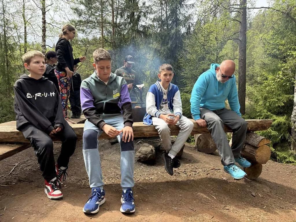 Fotografie z článku: Jak "Sport spojil" naše žáky s těmi finskými