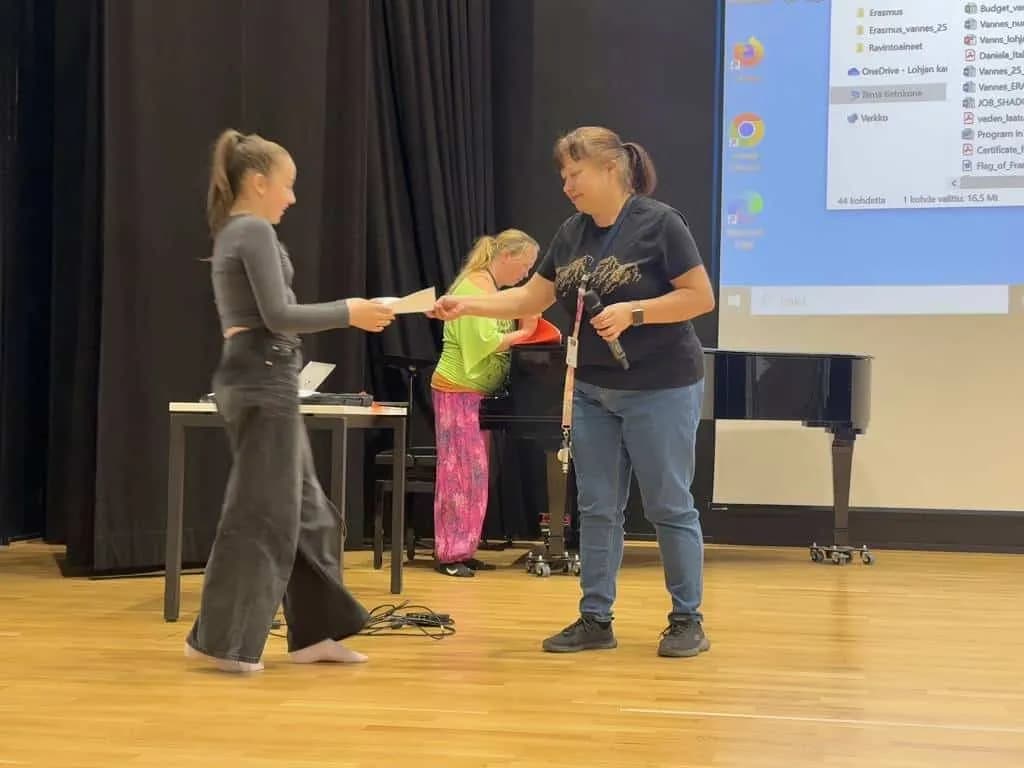 Fotografie z článku: Jak "Sport spojil" naše žáky s těmi finskými