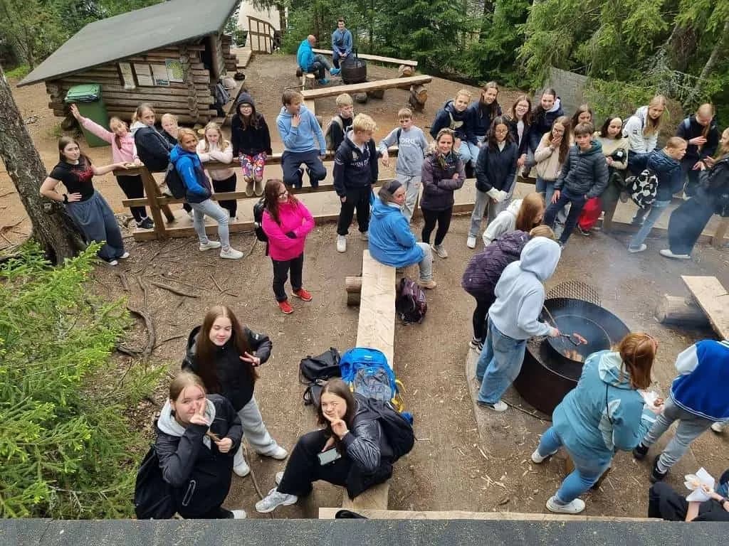Fotografie z článku: Jak "Sport spojil" naše žáky s těmi finskými