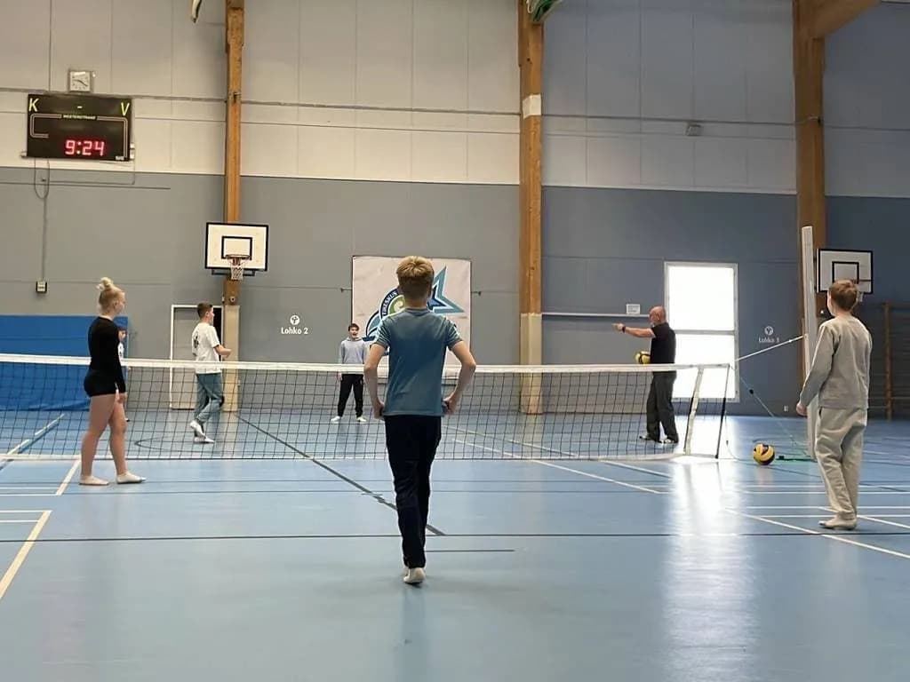 Fotografie z článku: Jak "Sport spojil" naše žáky s těmi finskými
