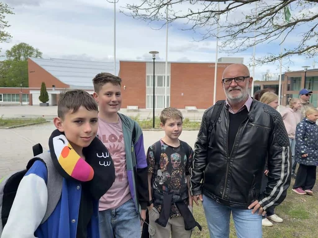Fotografie z článku: Jak "Sport spojil" naše žáky s těmi finskými