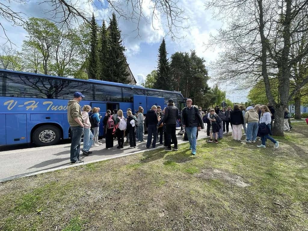Fotografie z článku: Jak "Sport spojil" naše žáky s těmi finskými