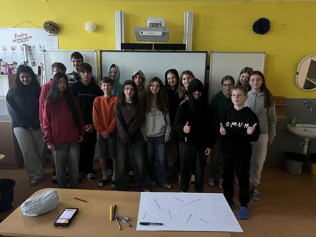 Fotografie z článku: Hoodie Day na naší škole