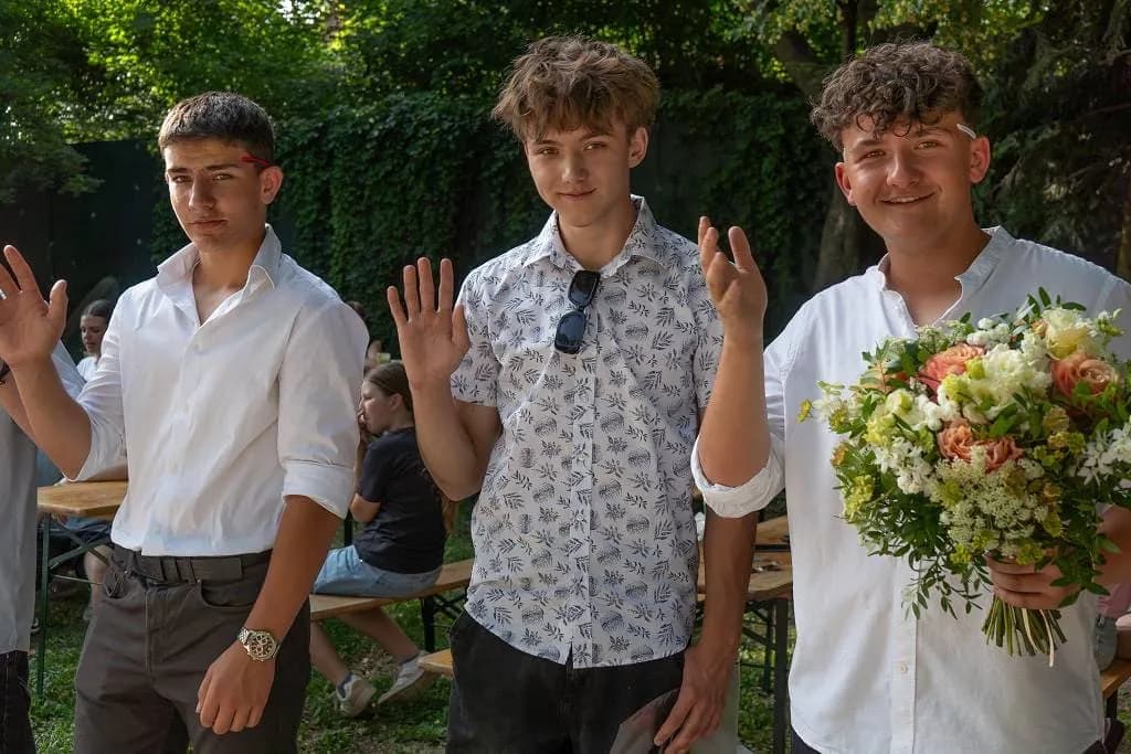 Fotografie z článku: Ukončení školního roku
