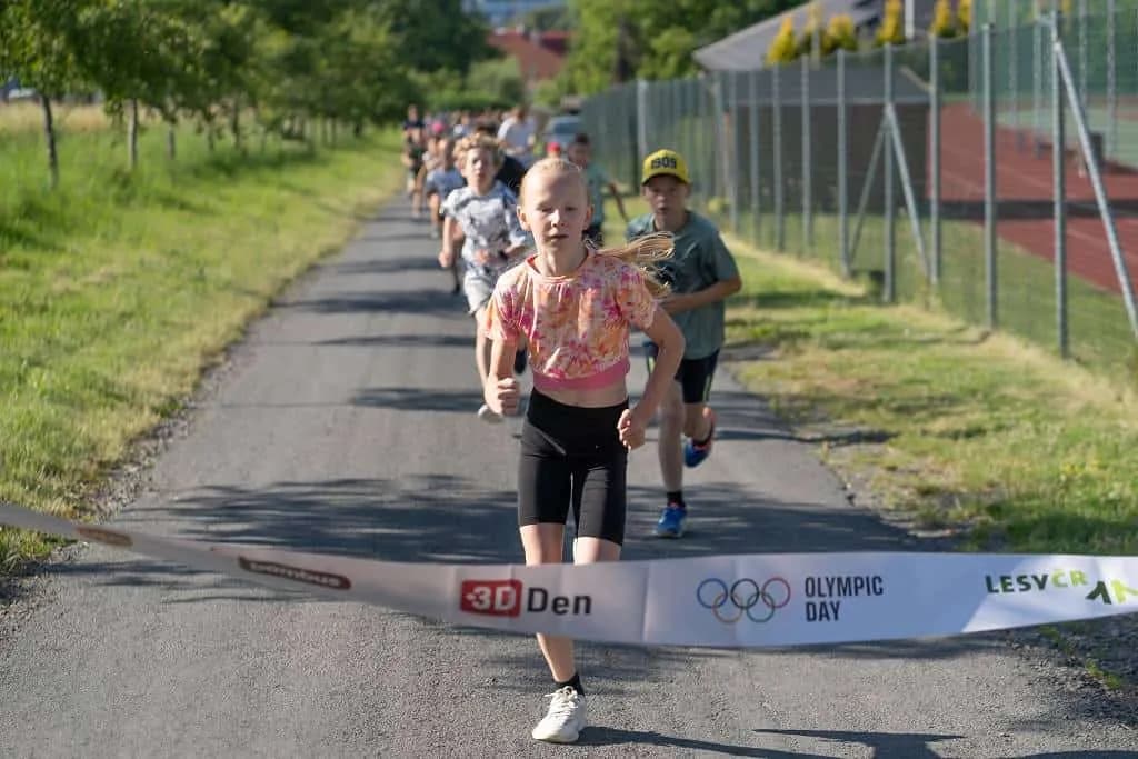 Fotografie z článku: Olympijský běh