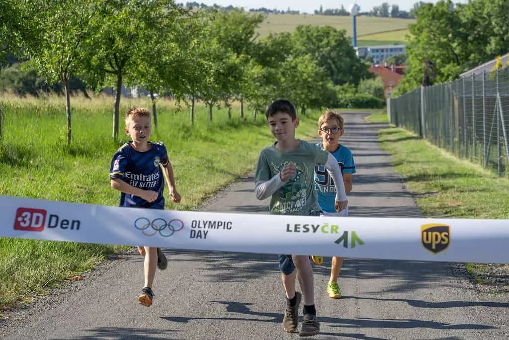 Fotografie z článku: Olympijský běh