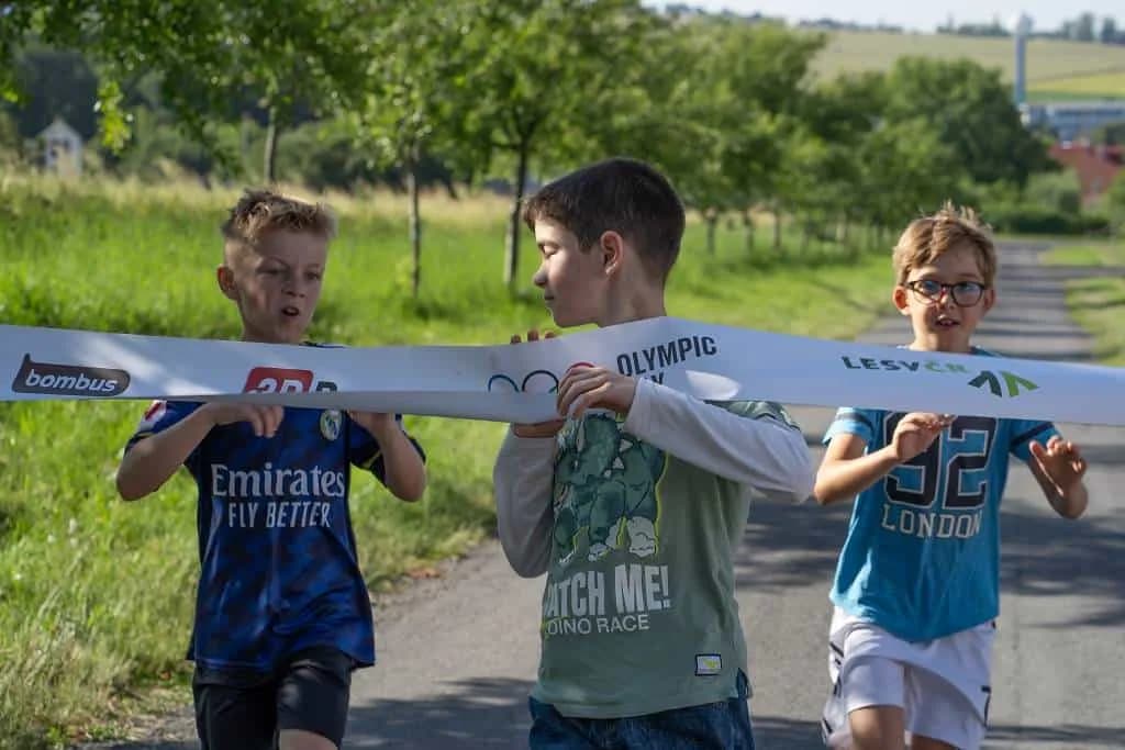 Fotografie z článku: Olympijský běh