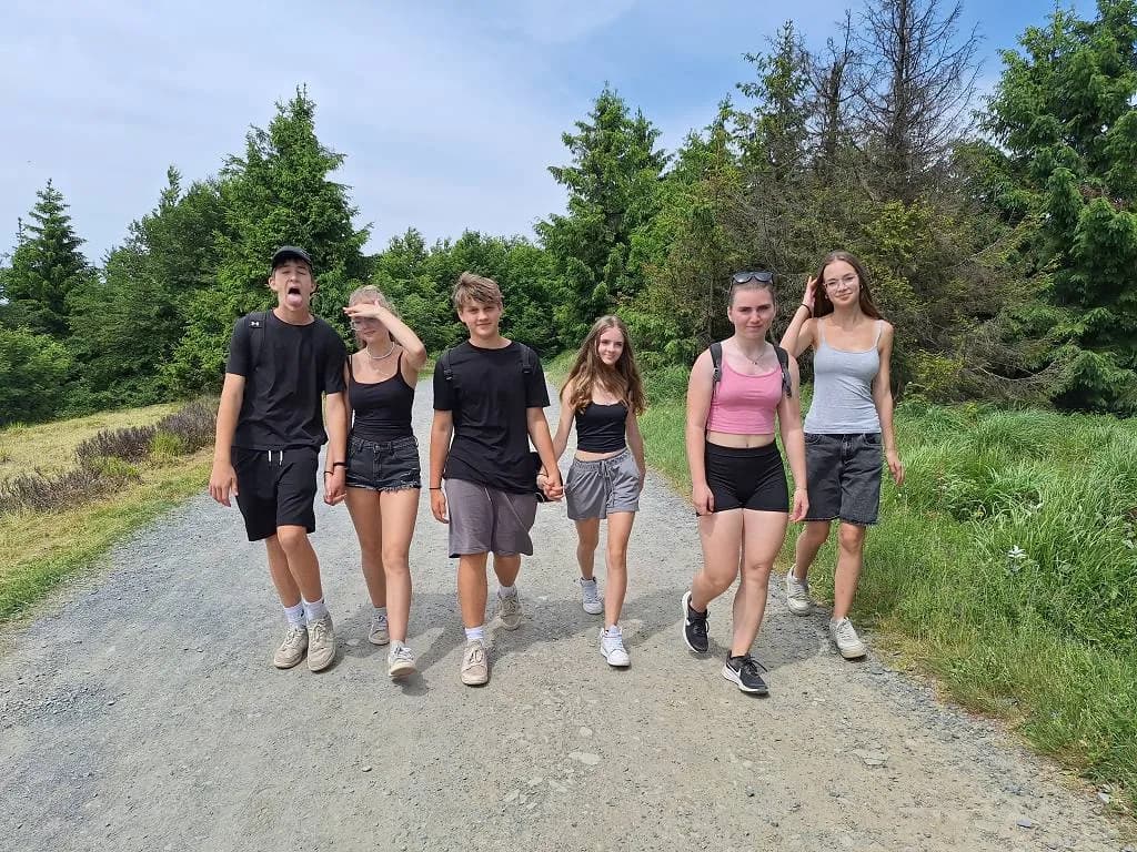 Fotografie z článku: Školní výlet deváťáků