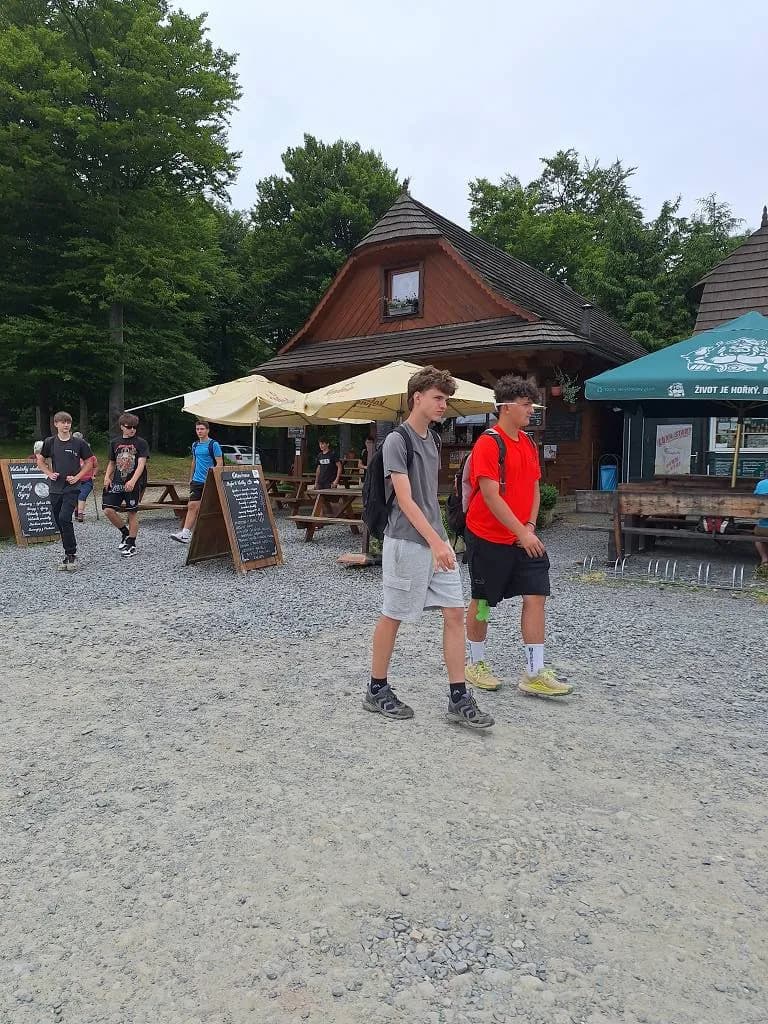 Fotografie z článku: Školní výlet deváťáků