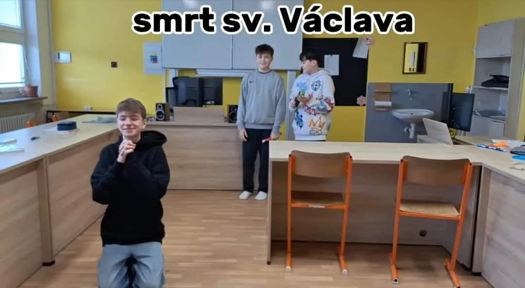 Sedmáci si zahráli na moravská a česká knížata