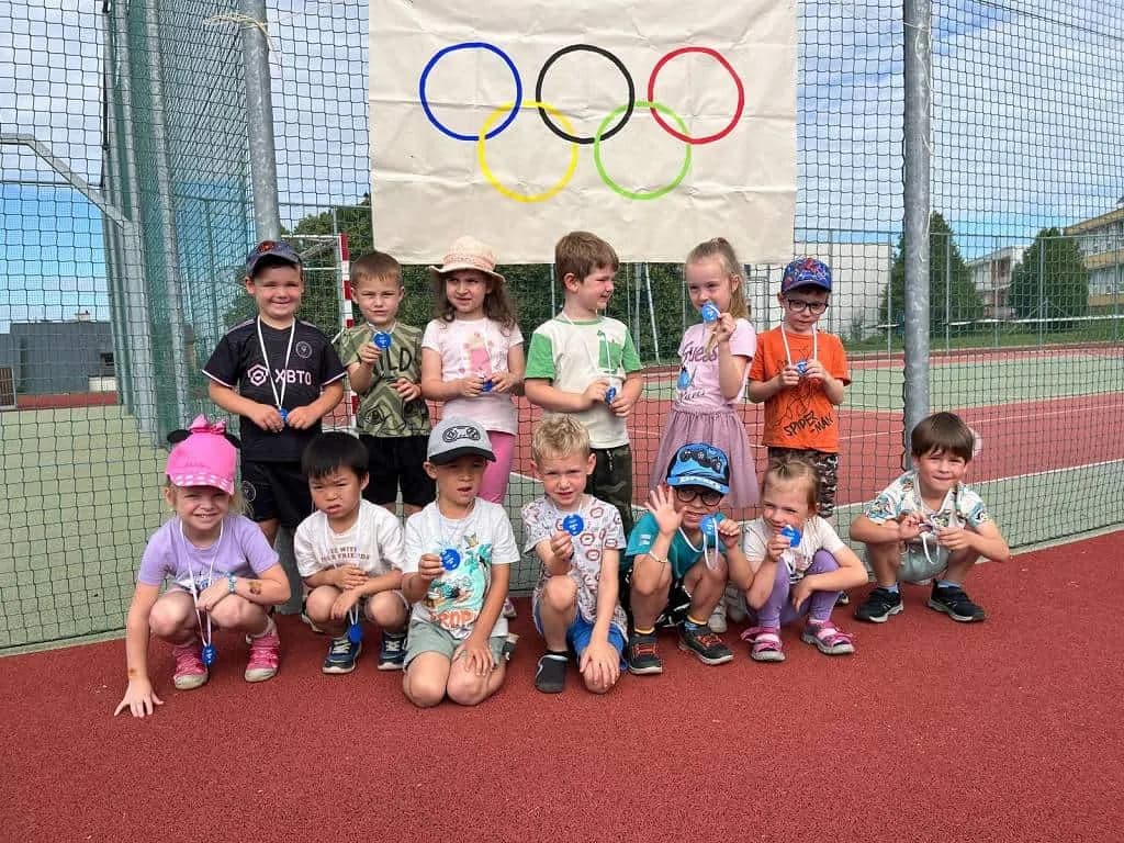 Fotografie z článku: Olympijský běh v MŠ