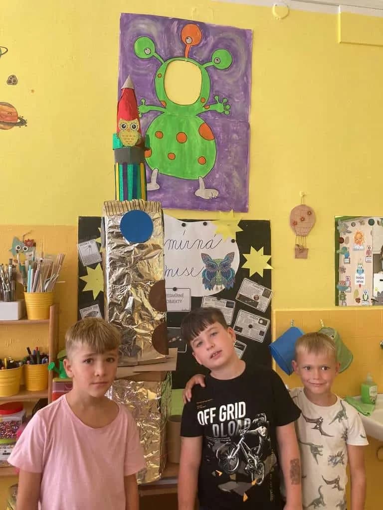Fotografie z článku: Vesmírná mise