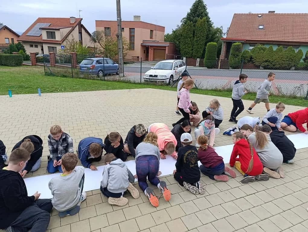 Fotografie z článku: Projektový den Pěšky do školy
