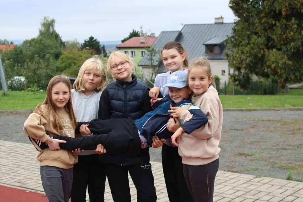 Fotografie z článku: Projektový den Pěšky do školy