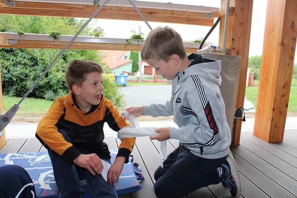 Fotografie z článku: Projektový den Pěšky do školy