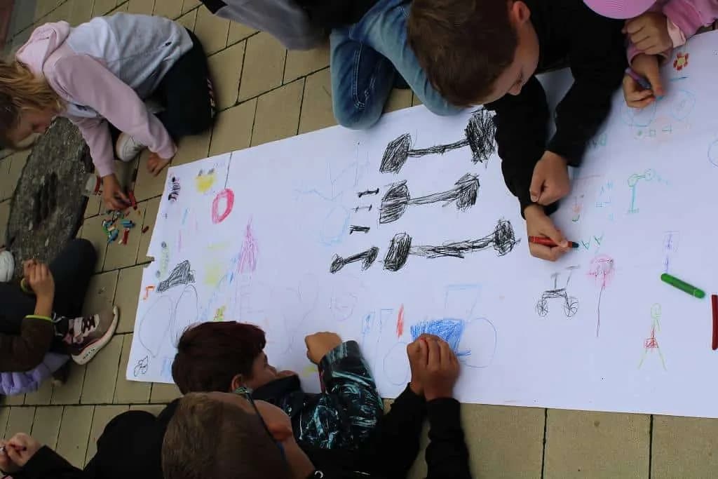 Fotografie z článku: Projektový den Pěšky do školy