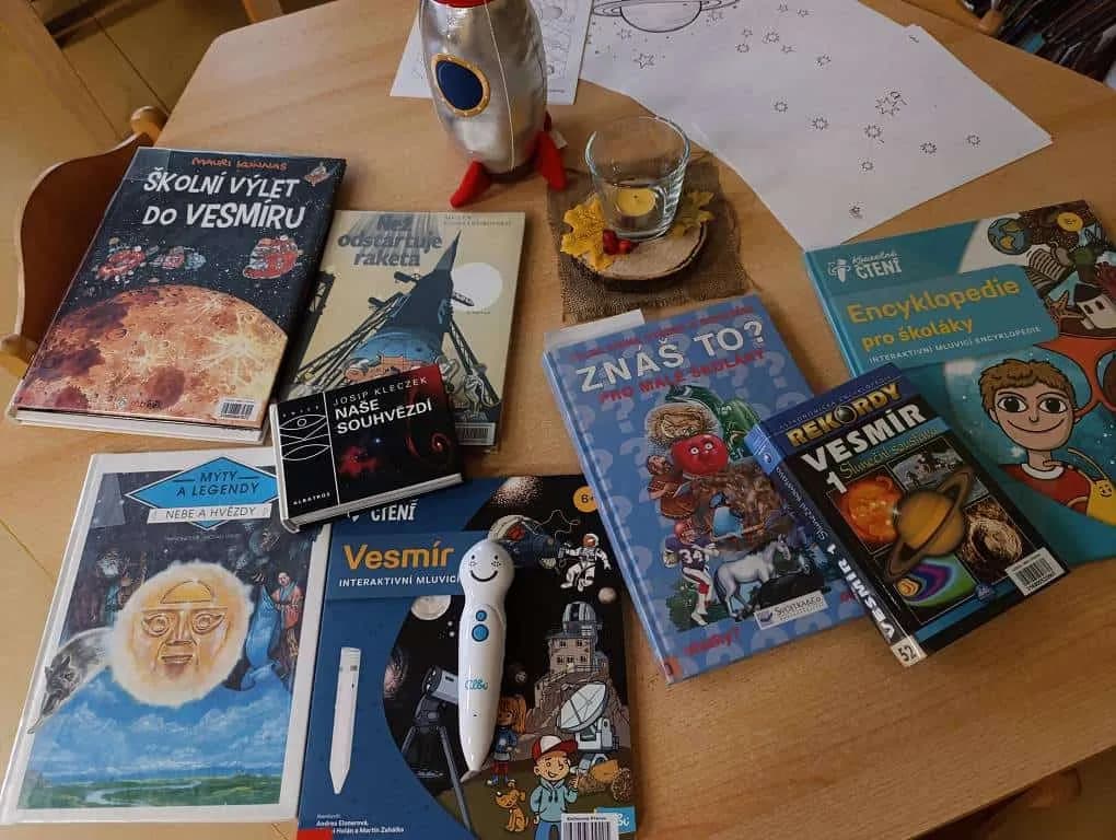 Fotografie z článku: Vesmírná noc ve školní družině u Soviček