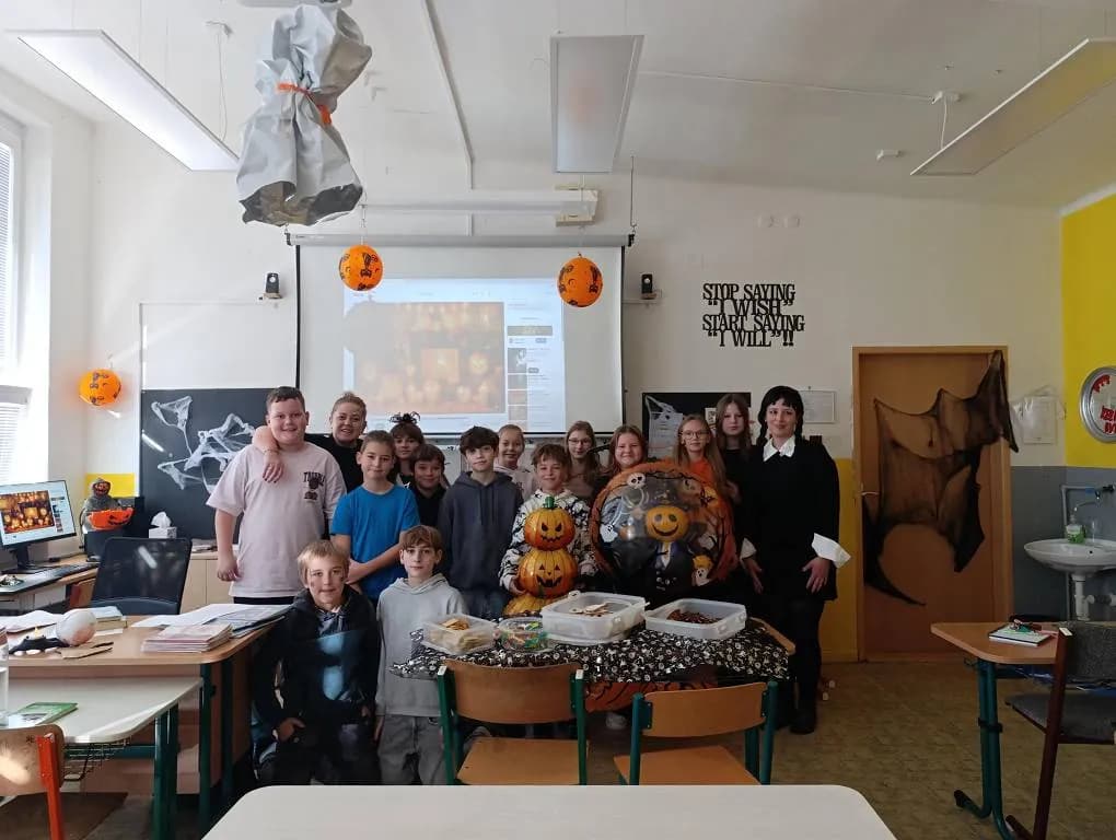 Fotografie z článku: Halloweenské dopoledne v V. A