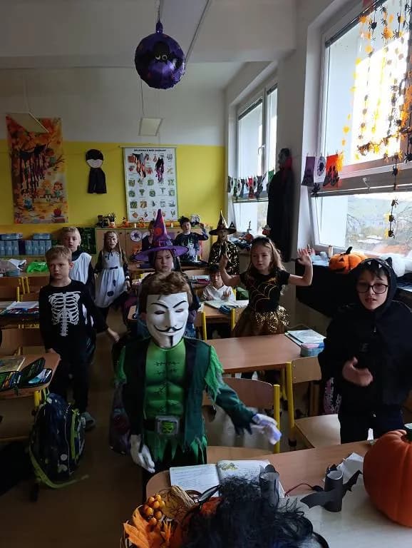 Fotografie z článku: 🎃 Happy Halloween ve II.A