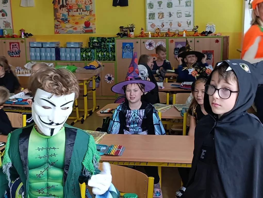 Fotografie z článku: 🎃 Happy Halloween ve II.A
