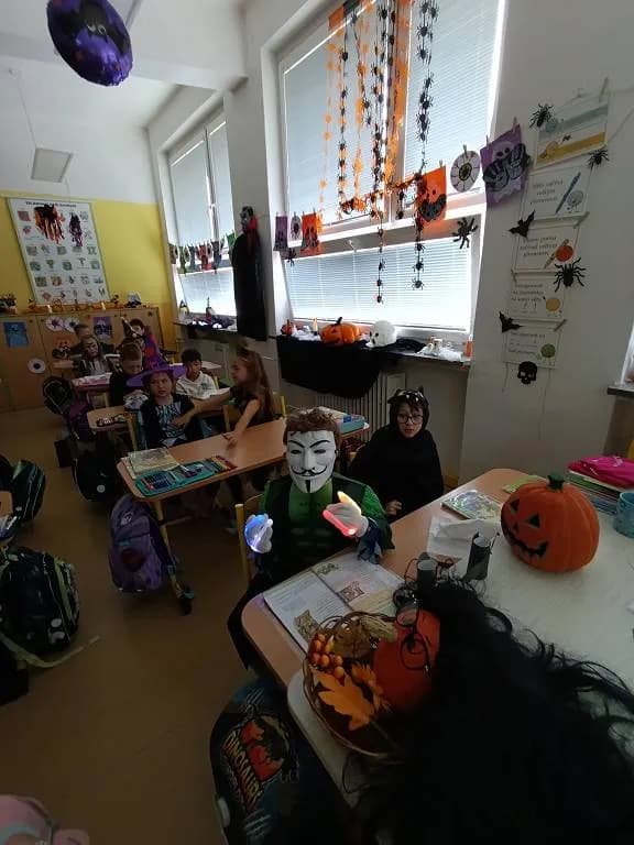 Fotografie z článku: 🎃 Happy Halloween ve II.A