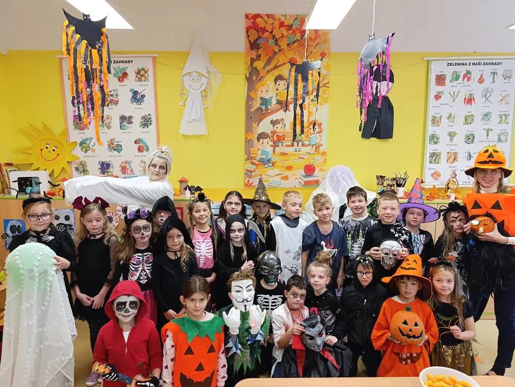 Fotografie z článku: 🎃 Happy Halloween ve II.A
