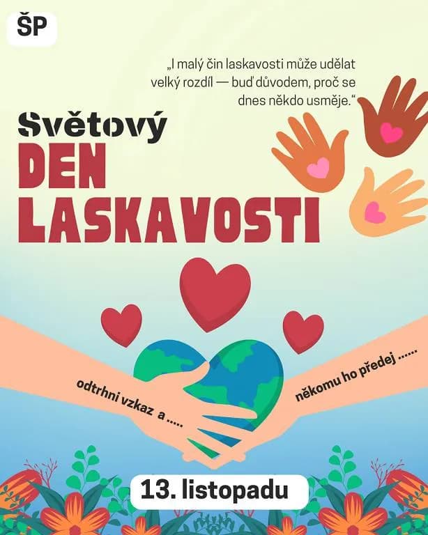 Školní parlament vyhlašuje Den laskavosti