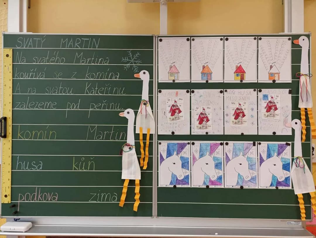 Fotografie z článku: Den se svatým Martinem v I. A