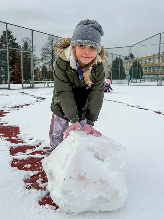Fotografie z článku: První sněhové vločky ❄️