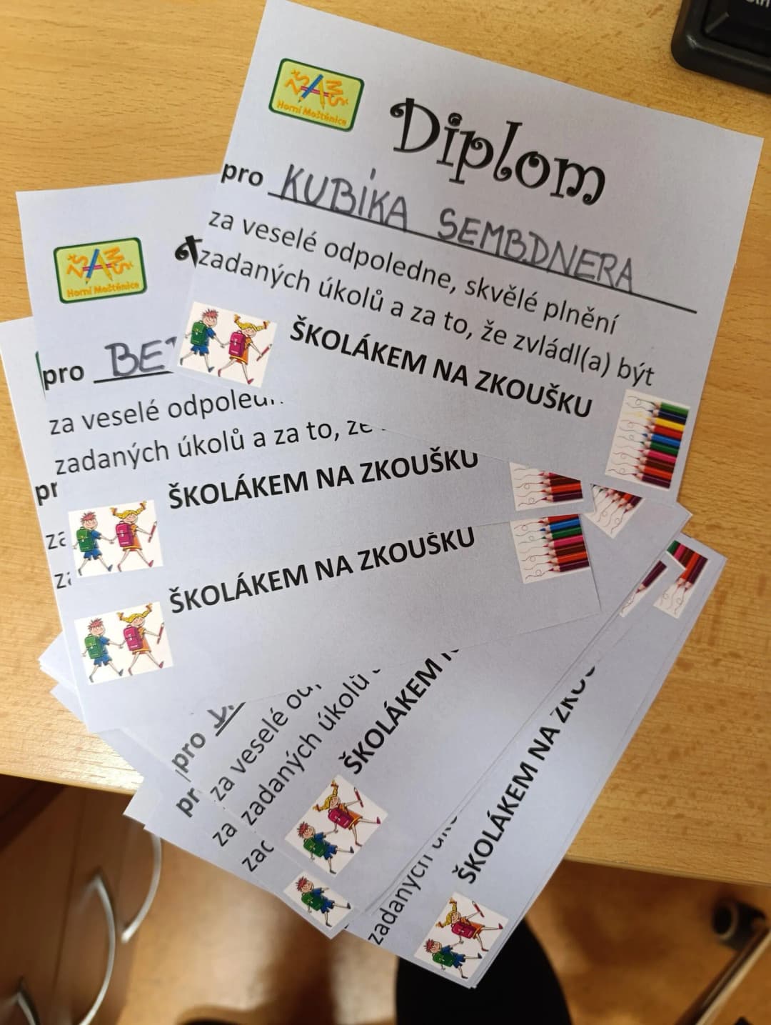 Fotografie z článku: Školákem na zkoušku
