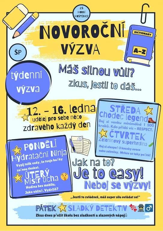 Novoroční výzva školního parlamentu