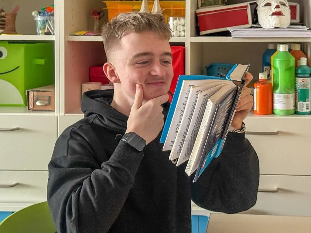 Fotografie z článku: Školní kolo Olympiády v anglickém jazyce