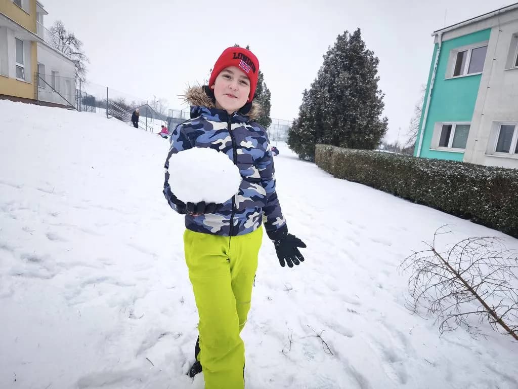 Fotografie z článku: Pracovní výchova v přírodě ⛄
