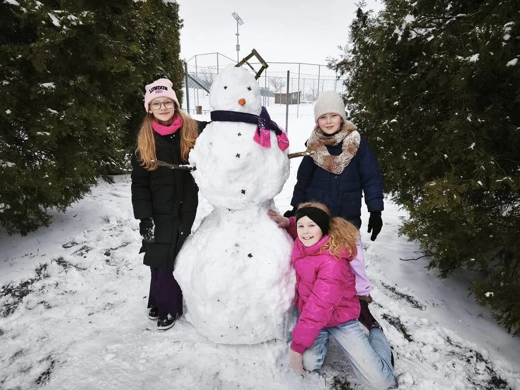 Fotografie z článku: Pracovní výchova v přírodě ⛄