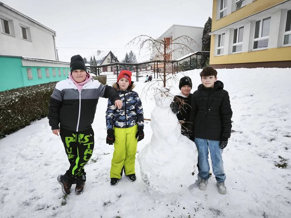 Fotografie z článku: Pracovní výchova v přírodě ⛄