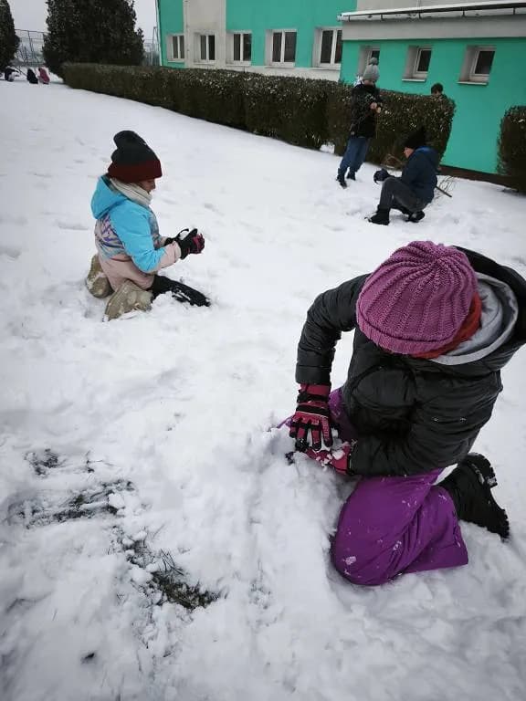 Fotografie z článku: Pracovní výchova v přírodě ⛄