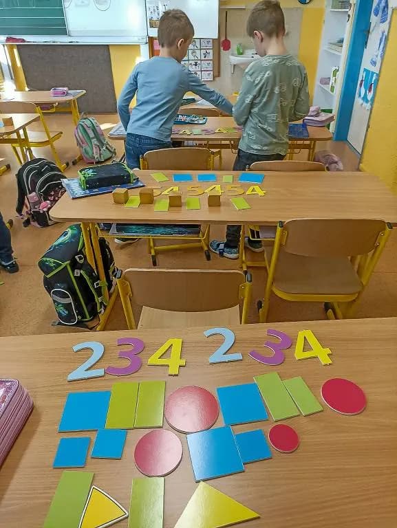 Fotografie z článku: Učení hrou v I. A v prosinci a lednu