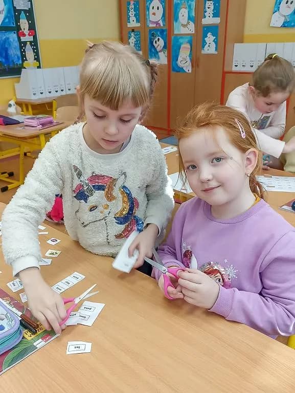 Fotografie z článku: Učení hrou v I. A v prosinci a lednu