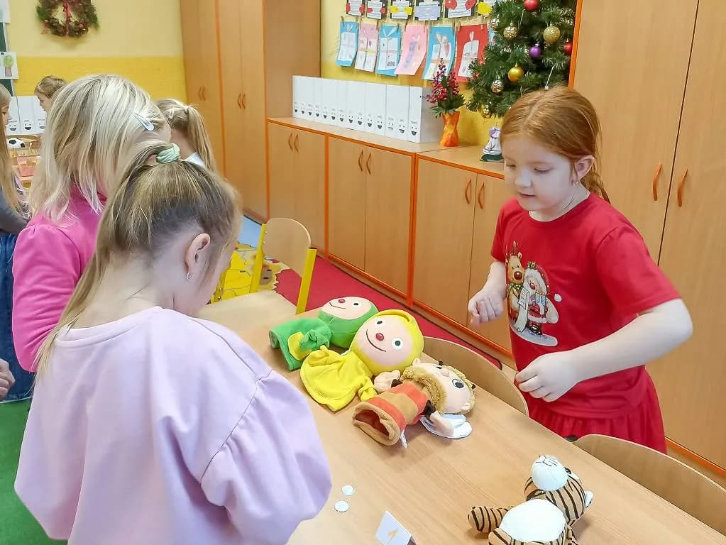 Fotografie z článku: Učení hrou v I. A v prosinci a lednu