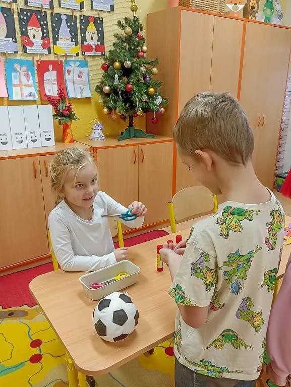 Fotografie z článku: Učení hrou v I. A v prosinci a lednu