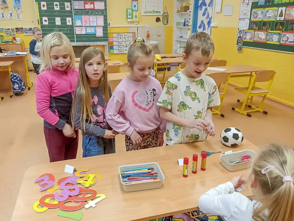 Fotografie z článku: Učení hrou v I. A v prosinci a lednu